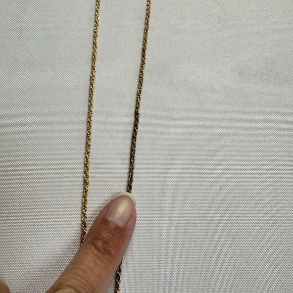 A New Day Gold Tone Rope Necklace - Picture 7 of 8